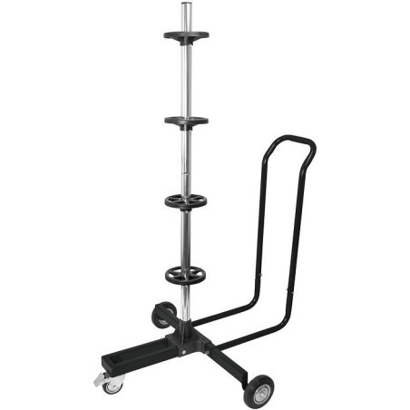 Transporta uzglabāšanas ratiņi riepām, 820-265mm CARPOINT